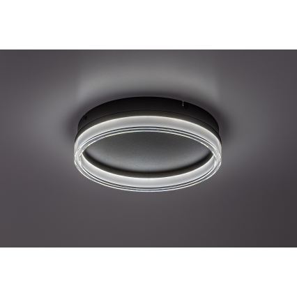 Rabalux - Plafonnier LED dimmable 18 W, 230 V, 3000–6500 K, Ø 33 cm + télécommande