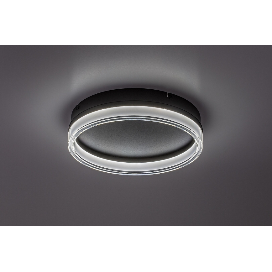 Rabalux - Plafonnier LED dimmable 18 W, 230 V, 3000–6500 K, Ø 33 cm + télécommande