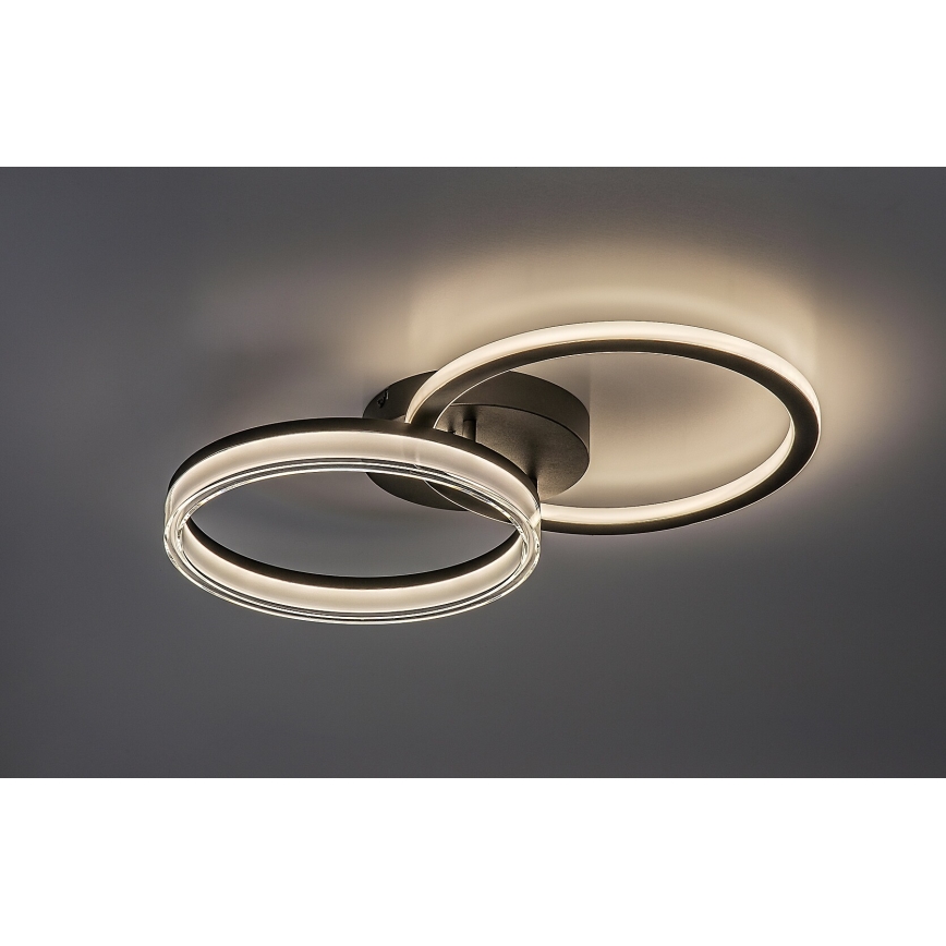 Rabalux - Plafonnier LED dimmable LED/38W/230V 3000-6500K 60x35 cm + télécommande