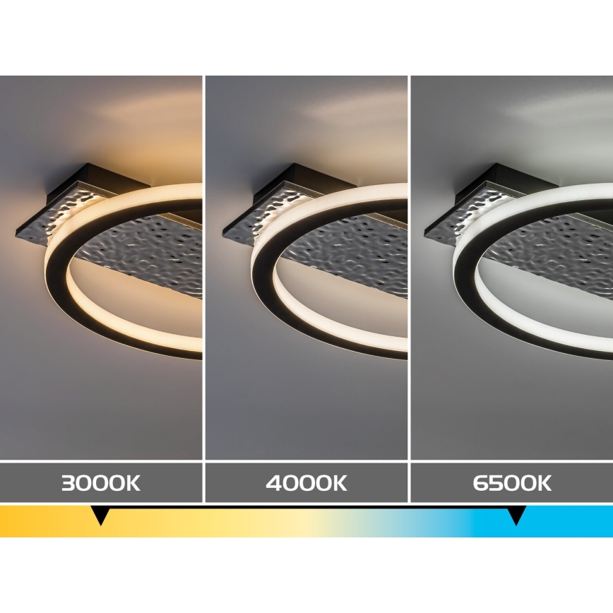 Rabalux - Luminaire de plafond LED dimmable LED/18W/230V 3000-6500K + télécommande