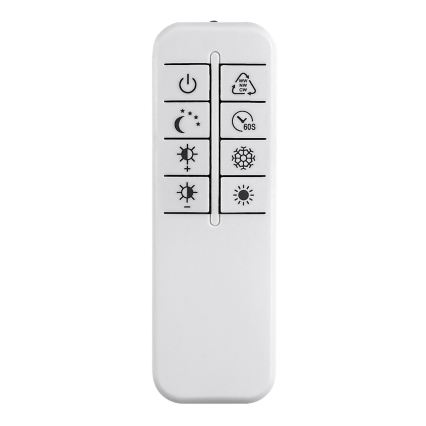 Rabalux - Luminaire de plafond LED dimmable LED/18W/230V 3000-6500K + télécommande