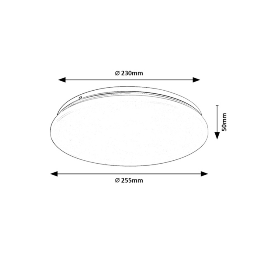 Rabalux - Plafonnier LED/24W/230V 4000K Ø 37,5 cm
