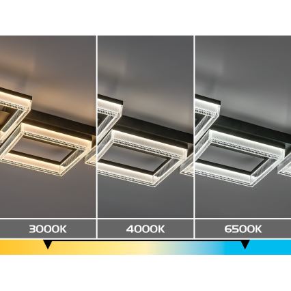 Rabalux - LED Luminaire de plafond dimmable LED/30W/230V 3000-6500K + télécommande