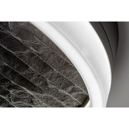 Rabalux - Plafonnier LED dimmable LED/24W/230V 3000-6500K Ø 40 cm noir + télécommande