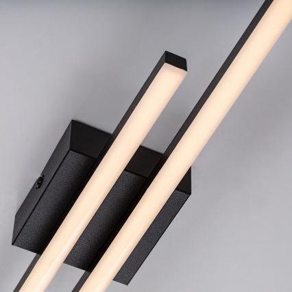 Rabalux - Plafonnier LED 12 W / 230 V / 3000 K noir