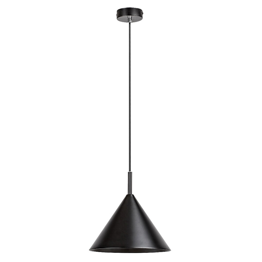 Rabalux - Suspension sur câble 1xE27/40W/230V Ø 25 cm noire