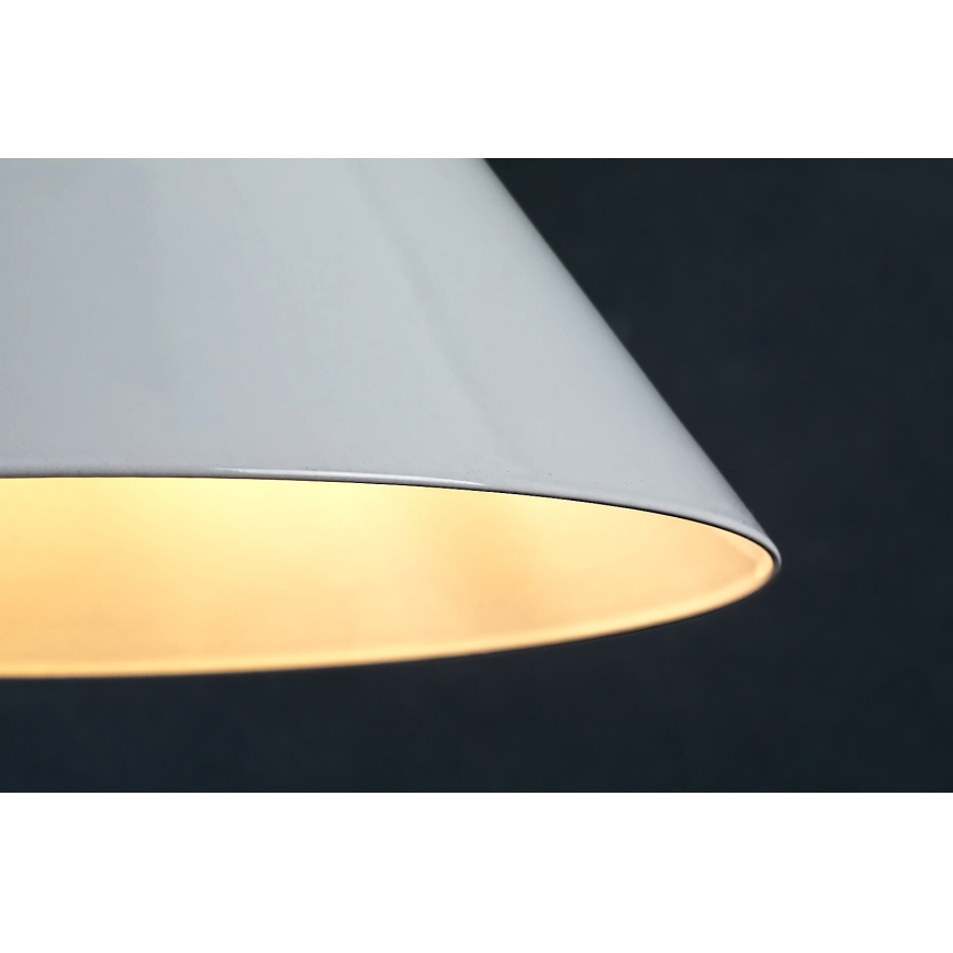 Rabalux 72008 - Suspension sur câble 1xE27/40W/230V Ø 25 cm blanche