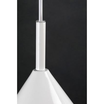 Rabalux 72008 - Suspension sur câble 1xE27/40W/230V Ø 25 cm blanche