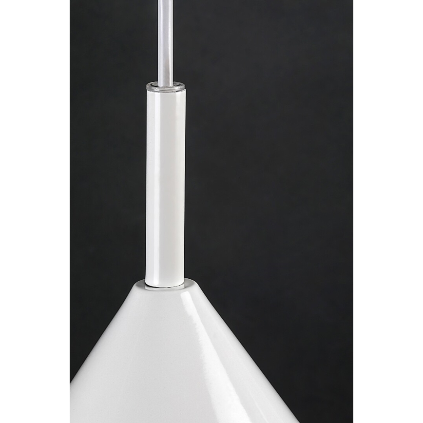 Rabalux 72008 - Suspension sur câble 1xE27/40W/230V Ø 25 cm blanche