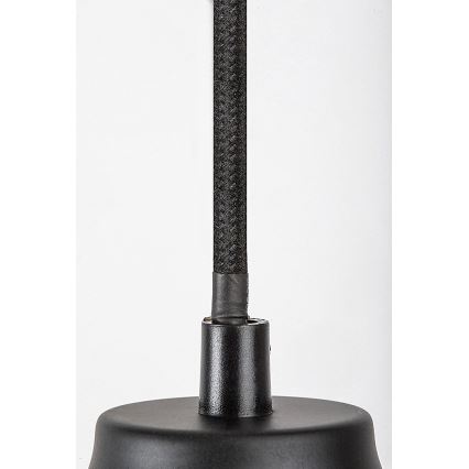 Rabalux - Suspension filaire 1xE27/60W/230V noir/orange