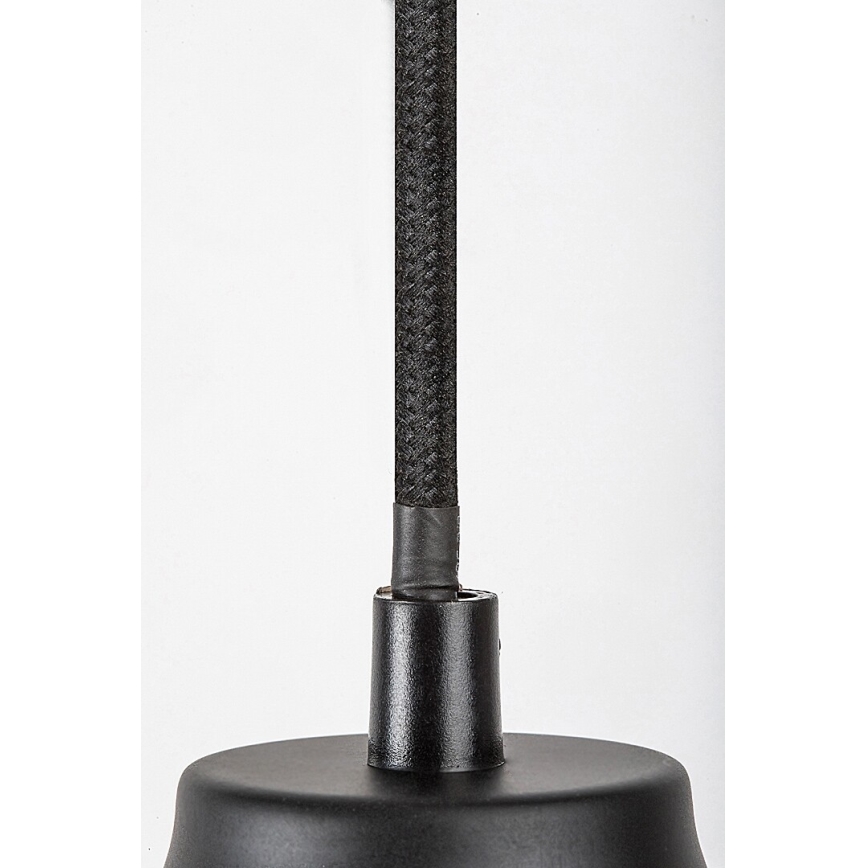 Rabalux - Suspension filaire 1xE27/60W/230V noir/orange