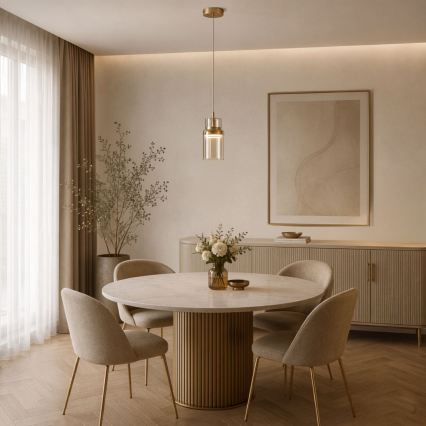 Rabalux - Suspension LED sur câble LED/10W/230V 3000K dorée