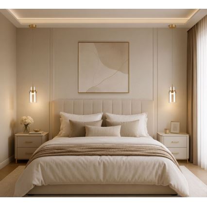 Rabalux - Suspension LED sur câble LED/10W/230V 3000K dorée
