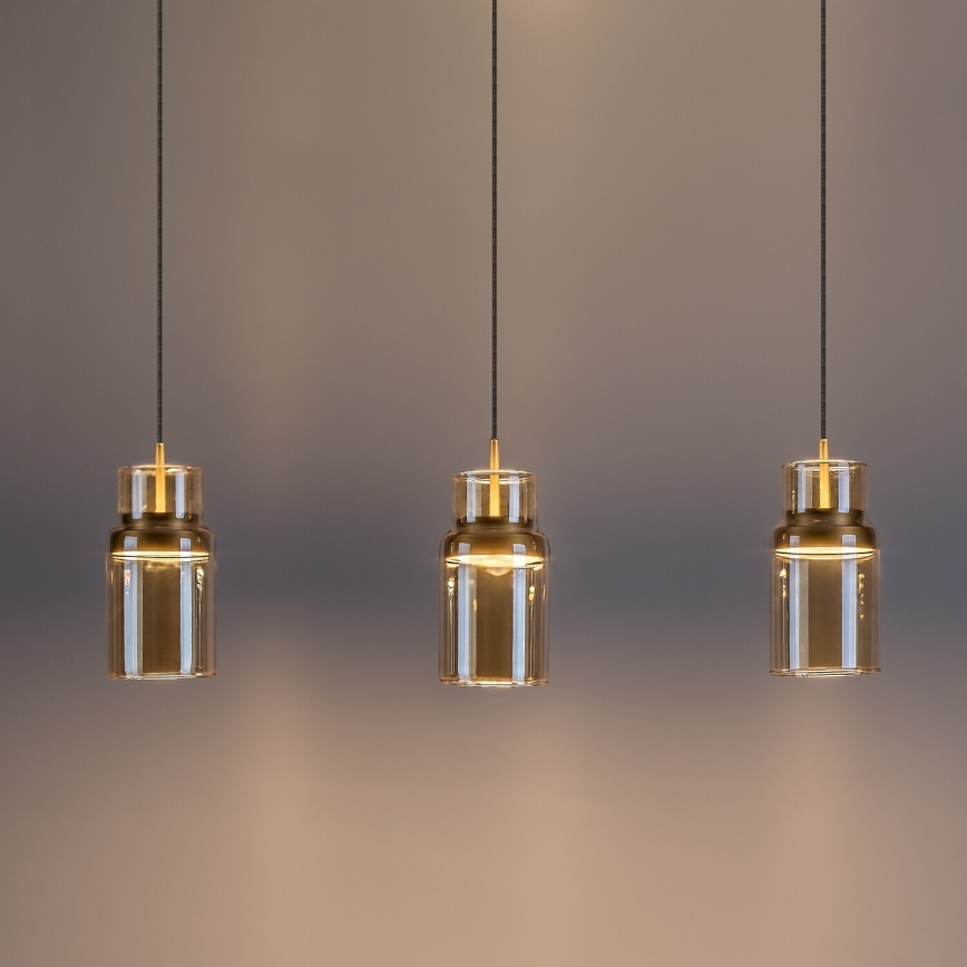 Rabalux - Suspension LED sur câble LED/27W/230V 3000K dorée