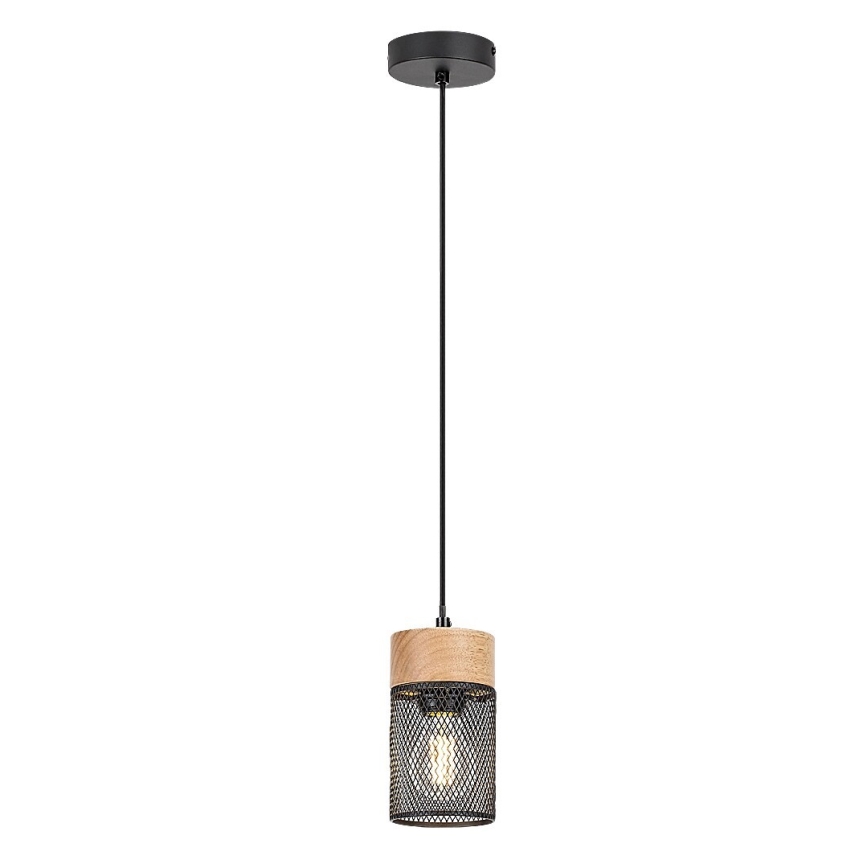 Rabalux - Suspension filaire 1xE27/25W/230V hêtre