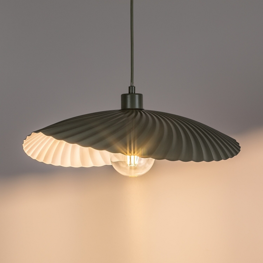 Rabalux - Suspension sur câble 1xE27/40W/230V verte