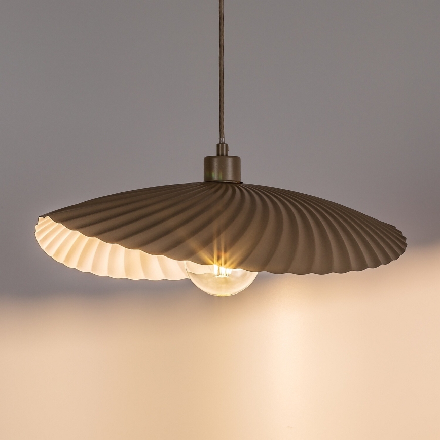 Rabalux - Suspension sur câble 1xE27/40W/230V beige