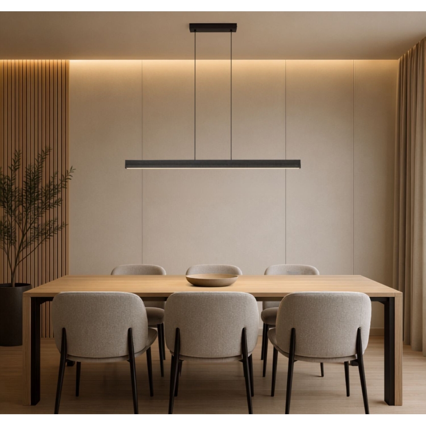 Rabalux - Suspension LED sur câble LED/19W/230V 4000K noire