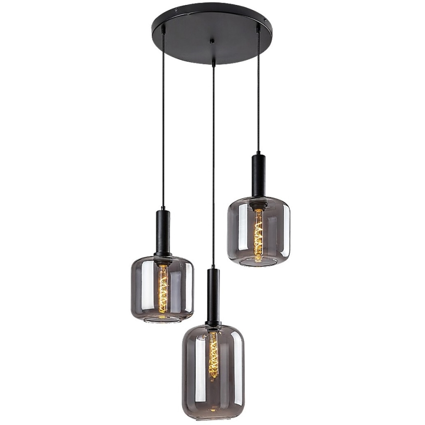 Rabalux - Suspension filaire 3xE27/40W/230V