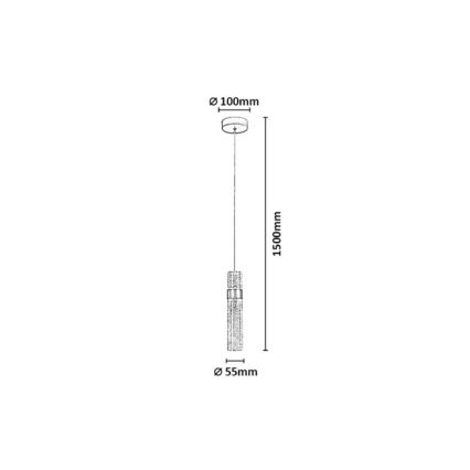 Rabalux - Suspension sur câble LED/8W/230V 3000K