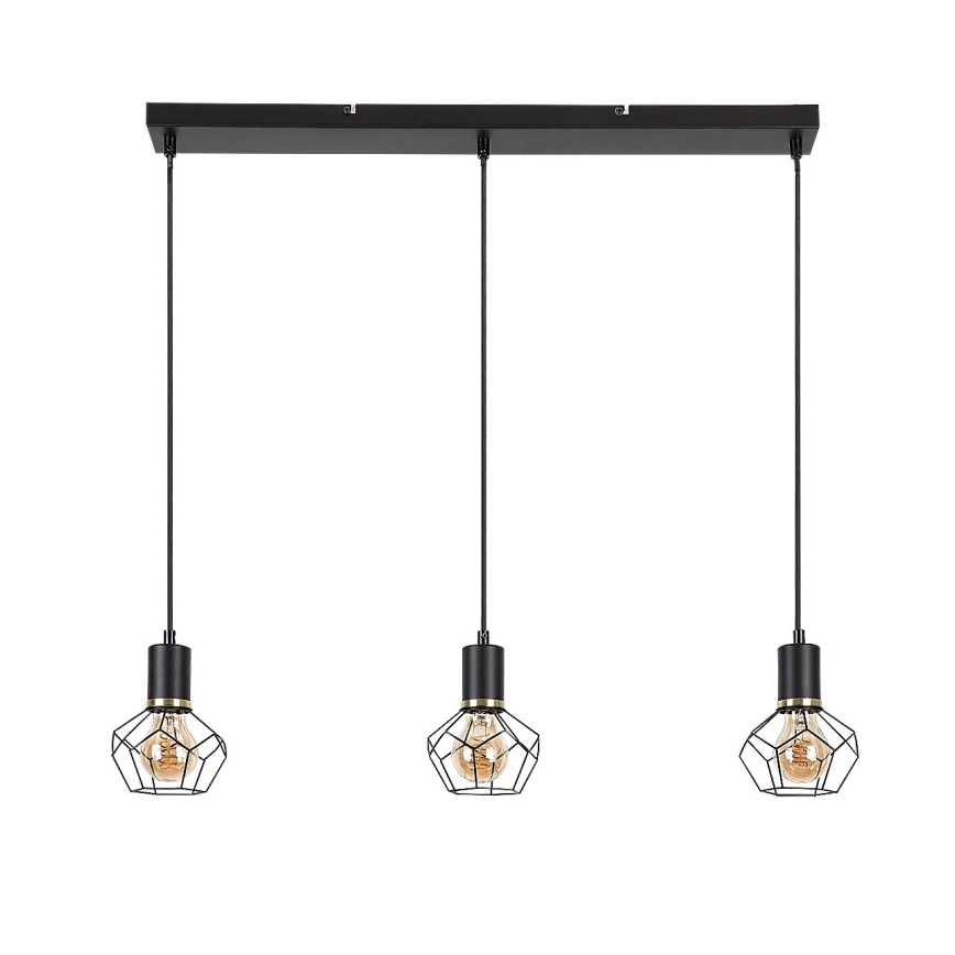 Rabalux - Suspension filaire 3xE27/40W/230V
