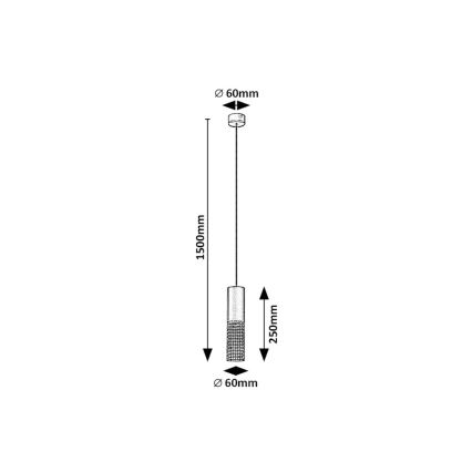 Rabalux - Suspension filaire 1xGU10/35W/230V