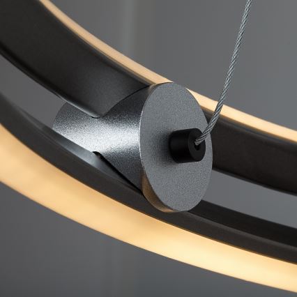 Rabalux - LED suspension dimmable sur câble LED/60W/230V 3000-6500K gris + télécommande