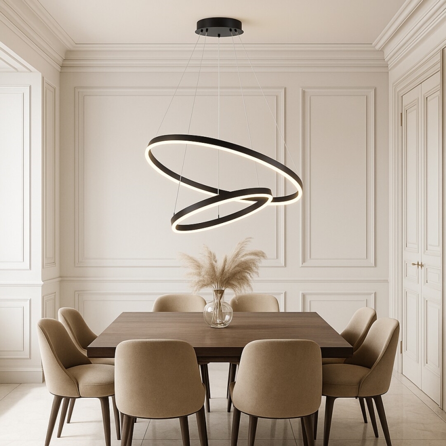 Rabalux - Suspension LED dimmable sur câble LED/80W/230V 3000-6500K + télécommande