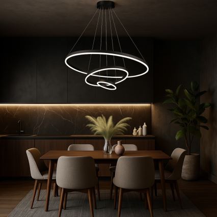 Rabalux - Suspension LED dimmable sur câble LED/100W/230V 3000-6500K + télécommande