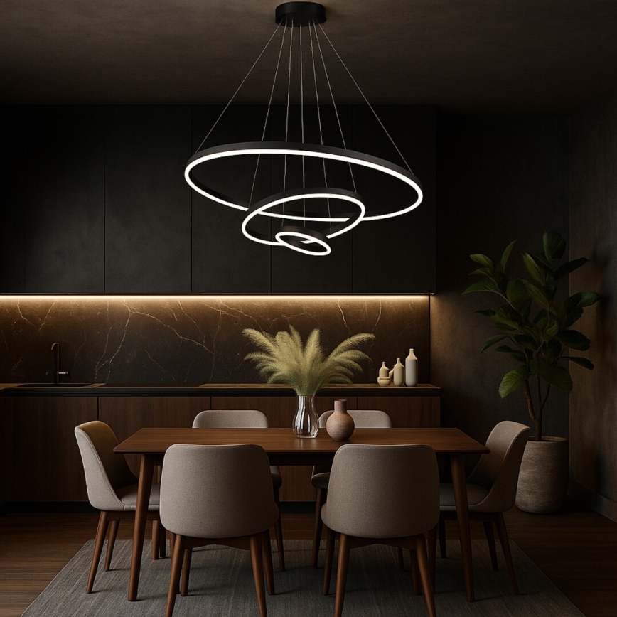 Rabalux - Suspension LED dimmable sur câble LED/100W/230V 3000-6500K + télécommande