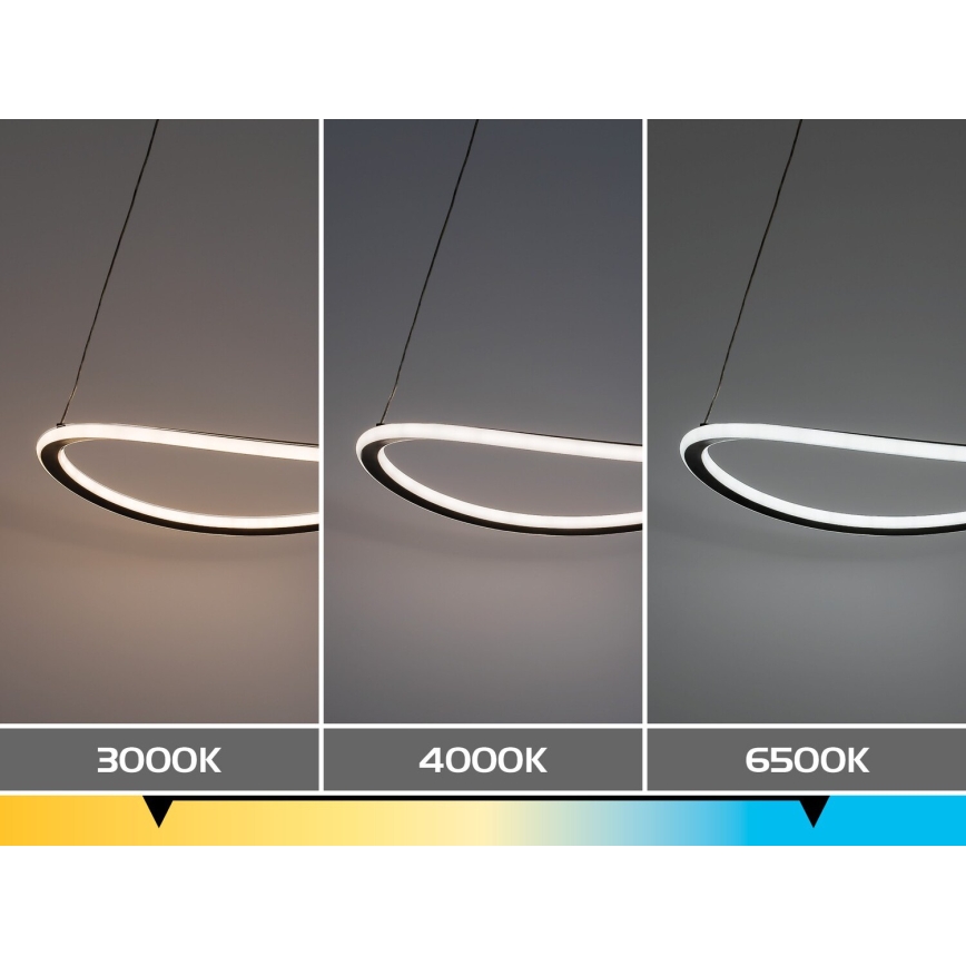 Rabalux - Lustre LED dimmable sur câble LED/45W/230V 3000-6500K + télécommande