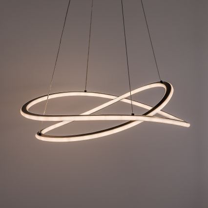 Rabalux - Suspension LED à intensité variable sur câble LED/75W/230V 3000-6500K + télécommande
