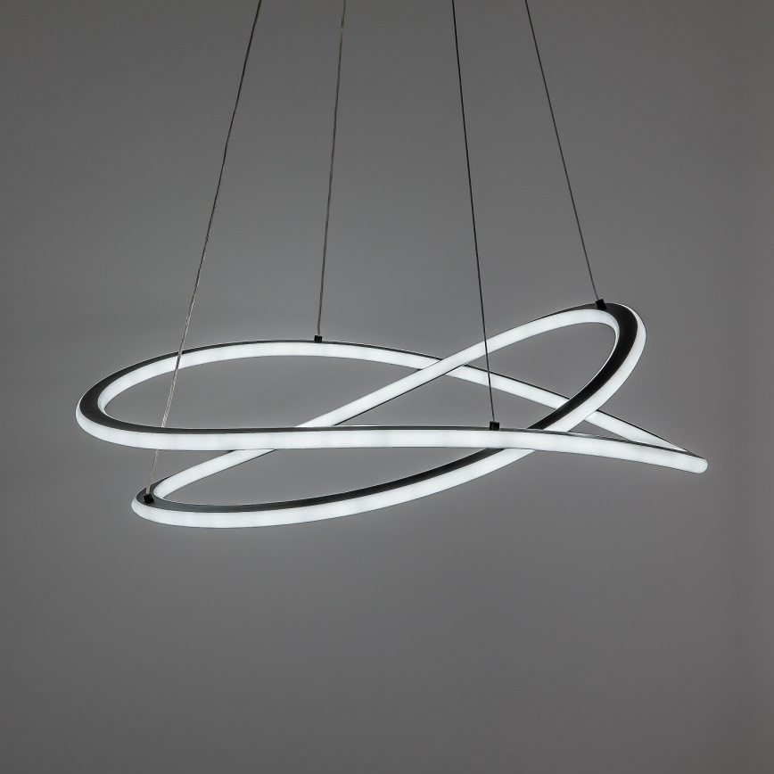 Rabalux - Suspension LED à intensité variable sur câble LED/75W/230V 3000-6500K + télécommande