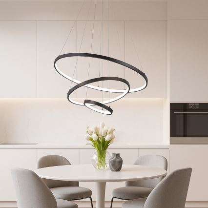 Rabalux - Suspension LED dimmable sur câble LED/90W/230V 3000-6500K + télécommande