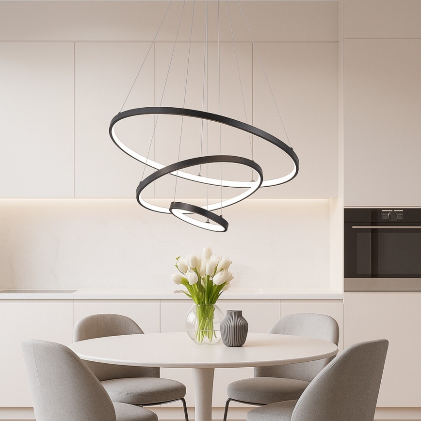 Rabalux - Suspension LED dimmable sur câble LED/90W/230V 3000-6500K + télécommande