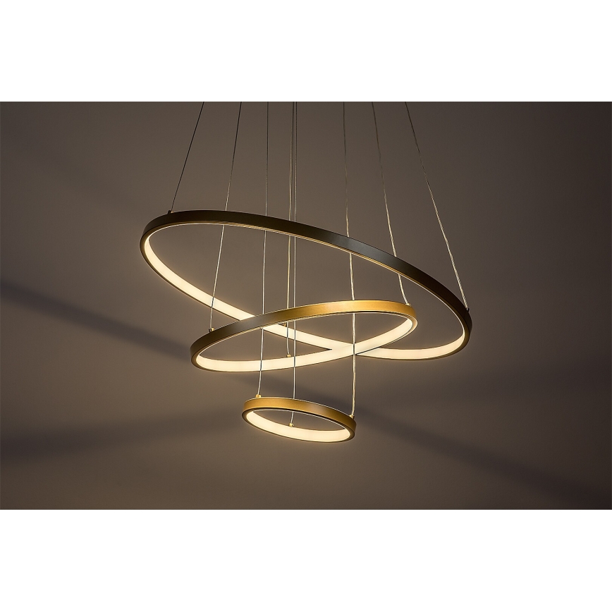 Rabalux - Lustre LED dimmable suspendu sur câble LED/90W/230V 3000-6500K + télécommande