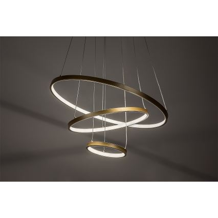 Rabalux - Lustre LED dimmable suspendu sur câble LED/90W/230V 3000-6500K + télécommande