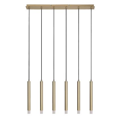 Rabalux - Suspension filaire 6xG9/5W/230V doré