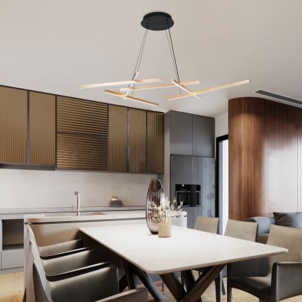 Rabalux - Suspension filaire à intensité variable LED/40W/230V 3000-6500K + Télécommande