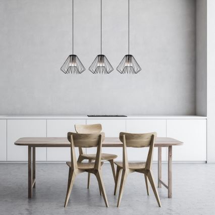 Rabalux - Suspension filaire 3xE27/40W/230V