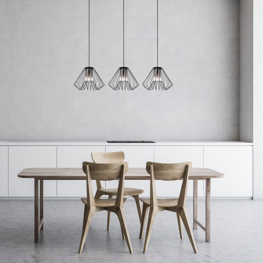 Rabalux - Suspension filaire 3xE27/40W/230V