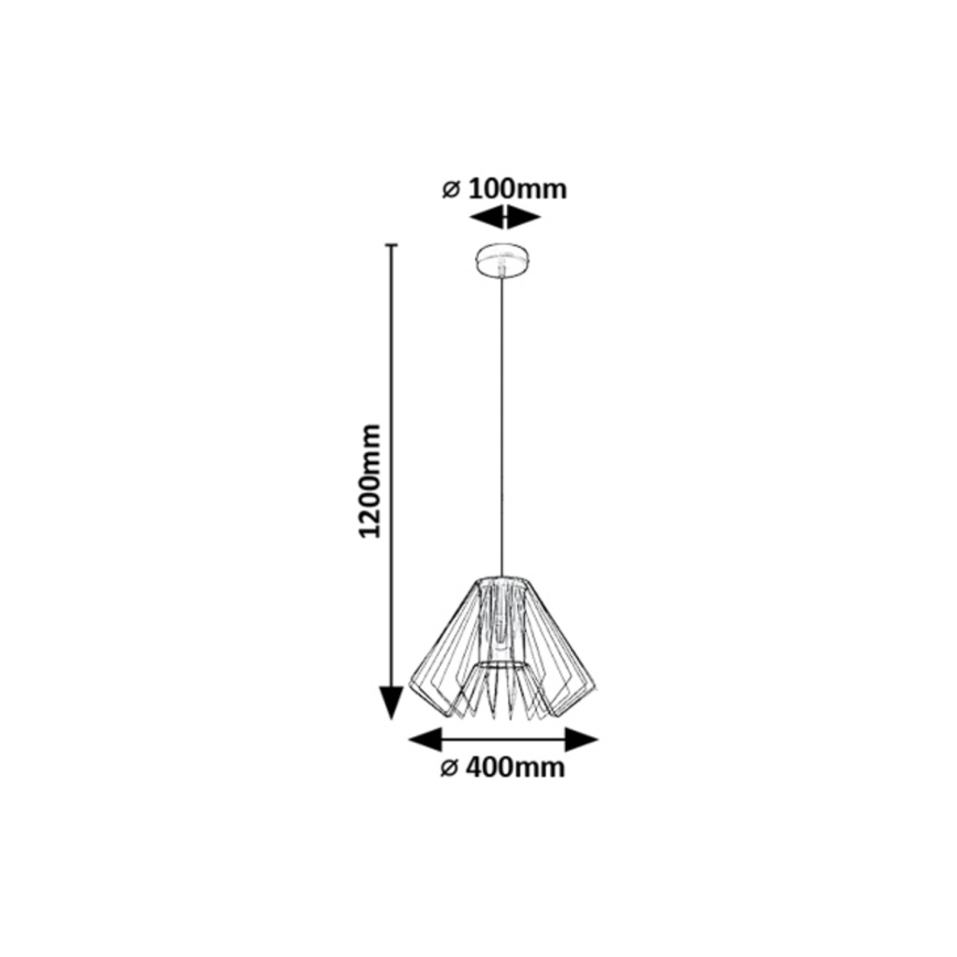 Rabalux - Suspension filaire 1xE27/40W/230V