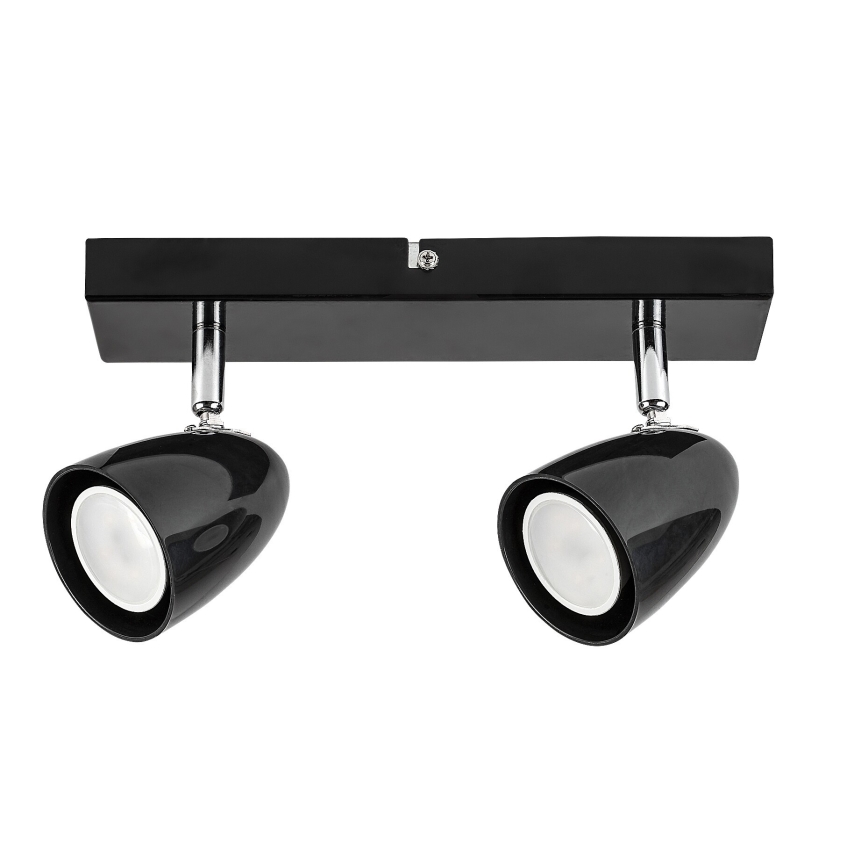 Rabalux - Spot 2xGU10/5W/230V noir