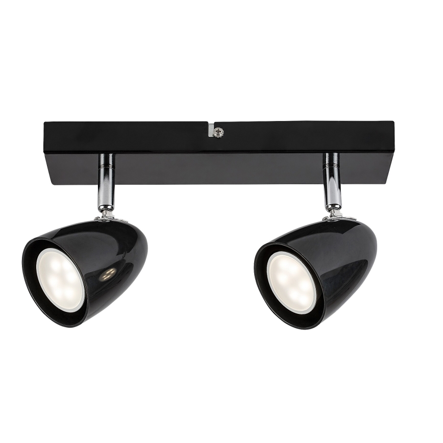 Rabalux - Spot 2xGU10/5W/230V noir