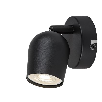 Rabalux - Applique murale spot 1xGU10/15W/230V noire