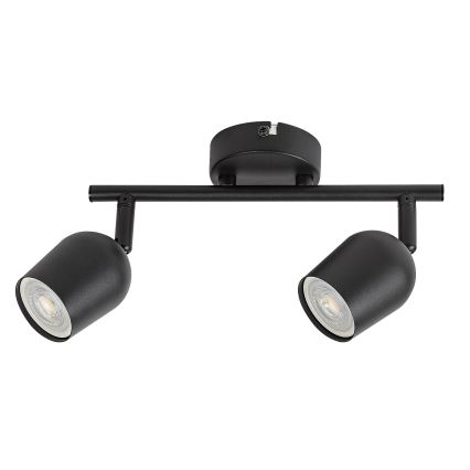 Rabalux - Spot 2xGU10/15W/230V noir