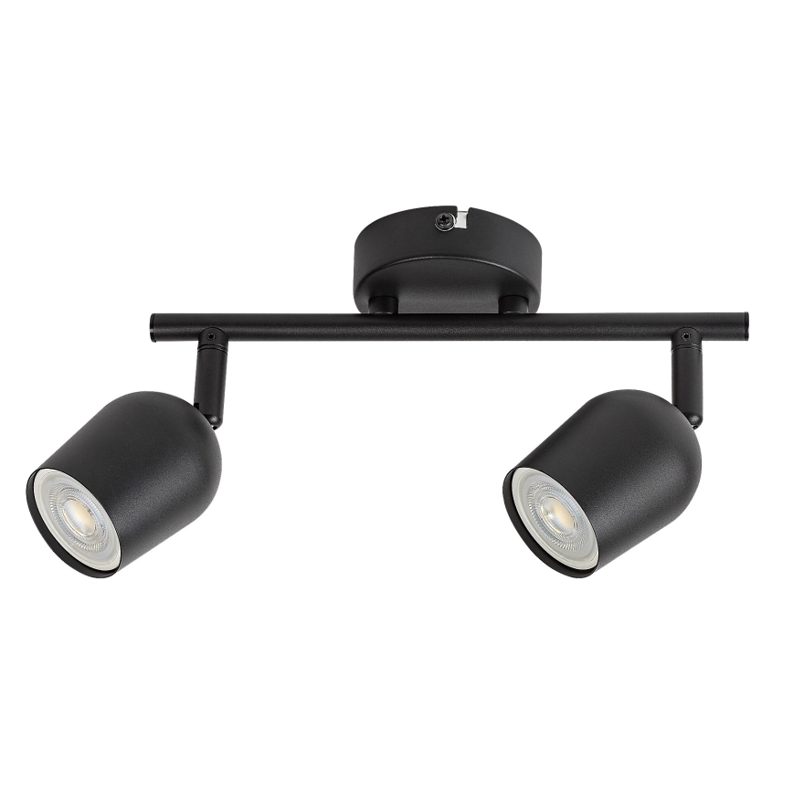 Rabalux - Spot 2xGU10/15W/230V noir