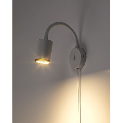 Rabalux - Applique murale spot 1xGU10/15W/230V blanche