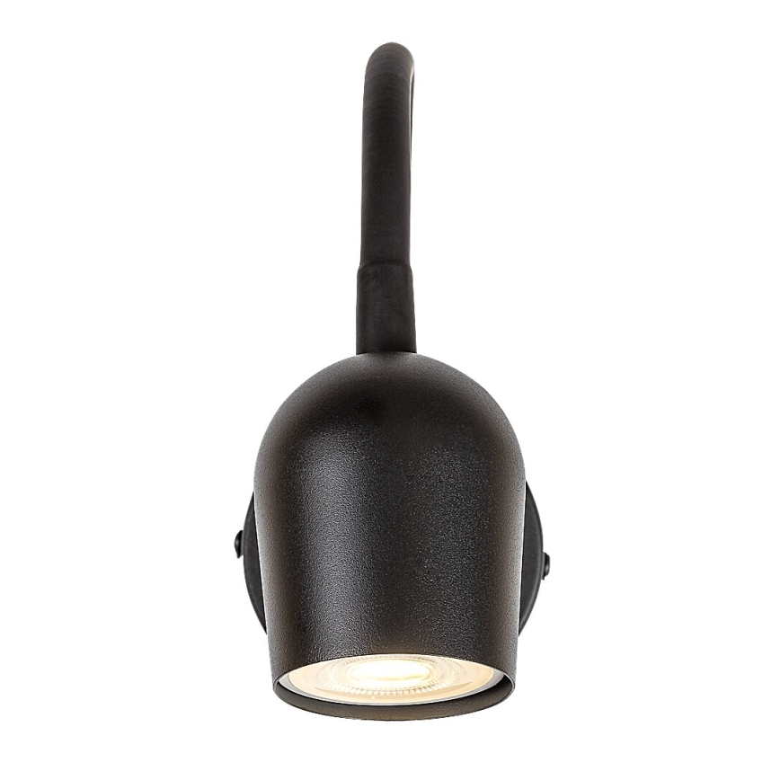 Rabalux - Applique spot murale 1x GU10/15W/230V noire