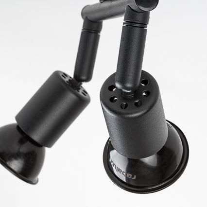 Rabalux - Spot orientable 2xGU10/25W/230V noir
